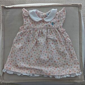 Ralph Lauren | Pink Floral Girls Summer Dress 6m EUC